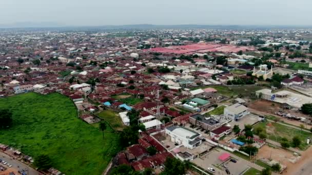 Gwagwalada Città Nella Capitale Federale Territorio Della Nigeria Vista Aerea — Video Stock