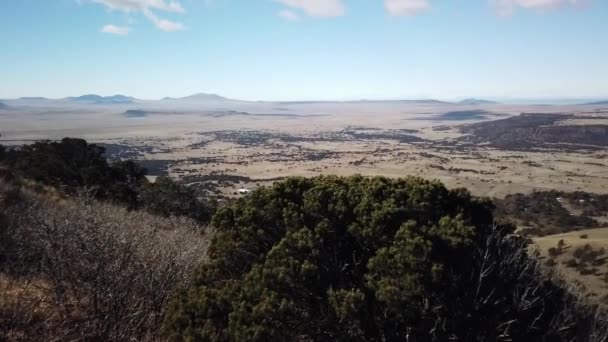 Szerokie Otwarte Widoki Nowy Meksyk Góry — Wideo stockowe