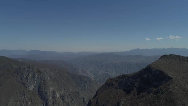 Drone View Sierra Madre Μεξικό — Αρχείο Βίντεο