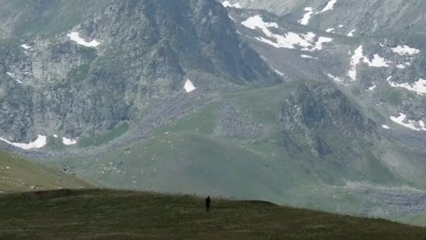 Alay Mountain Tartomány Osh Régióban Kirgizisztán Közel Van Gyönyörű Pamir — Stock videók