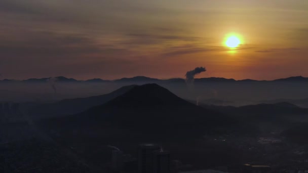 Θέα Του Γκάνγκναμ Την Αυγή Σεούλ — Αρχείο Βίντεο