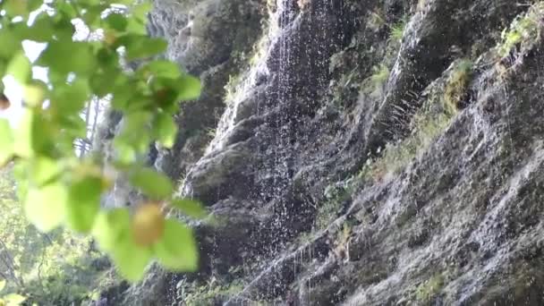 Prachtige Waterval Van Pericnik Waterval Slovenië — Stockvideo