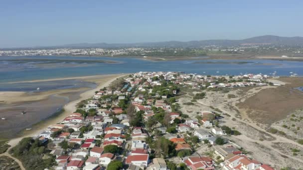 Lovely Tiny Village Amora Island Portugal Surrounded Amazing Beautiful Landscape — Stock Video