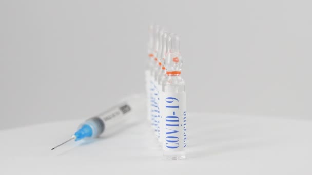 Vaccin Définitif Contre Virus Covid — Video