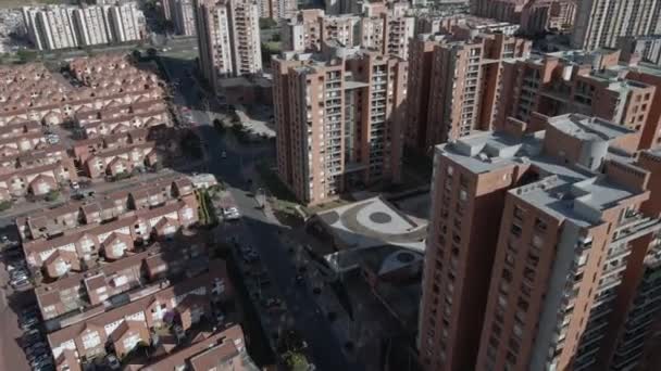 Barrio Residencial Bogotá Colombia — Vídeo de stock