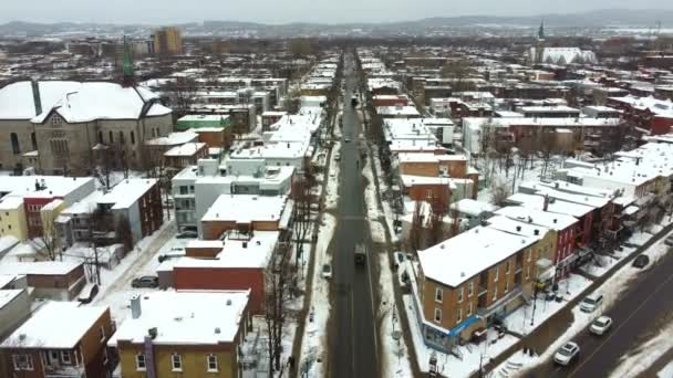 Podążając Ulicą Małej Dzielnicy — Wideo stockowe