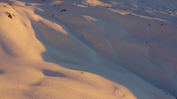 Sklon Odhalit Slavné Horské Skupiny Alp Tre Cime Lavaredo Při — Stock video