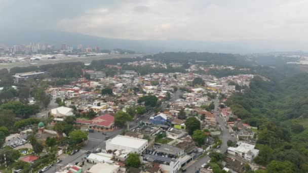 Capital Guatemala Cidade Guatemala Uma Metrópole Deslumbrante América Central Que — Vídeo de Stock