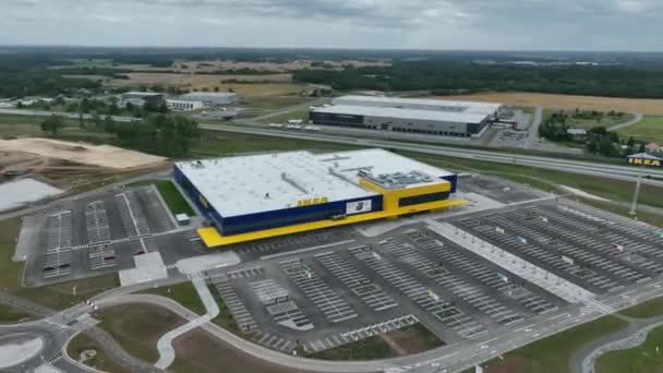 Ikea Tallinn Store在爱沙尼亚Kurna村开业前几天 — 图库视频影像