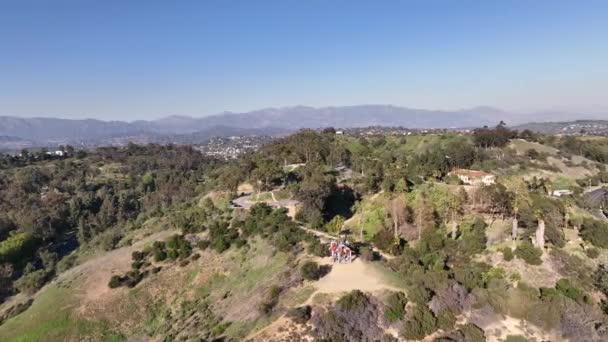 Angel Point Elysian Park Los Angeles — Stockvideo