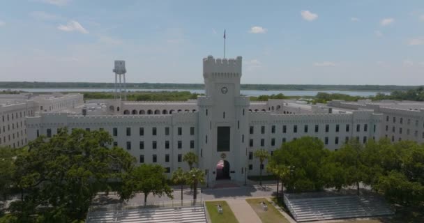 Citadel Barakken Charleston — Stockvideo