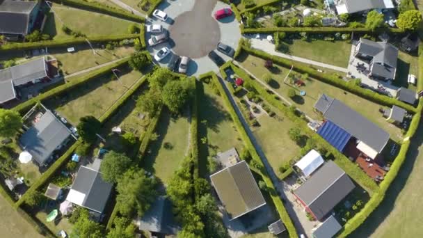 Pan Rivela Circular Garden City Danimarca — Video Stock