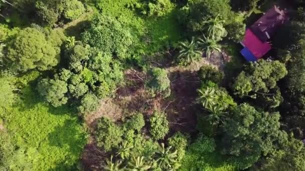 Drone Scatti Hulu Langat Vicino Alla Maggiore Periferia Kuala Lumpur — Video Stock