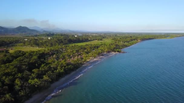 Дронові Зйомки Суви Інших Частин Островів Фіджі Включаючи Столицю Пляжі — стокове відео