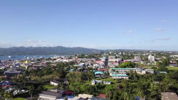 Drones Suva Autres Parties Des Îles Fidji Compris Capitale Les — Video