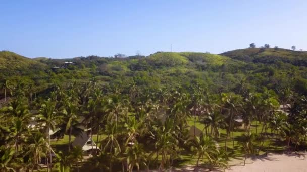 휴양지 자연을 피지의 섬들의 Uhd — 비디오
