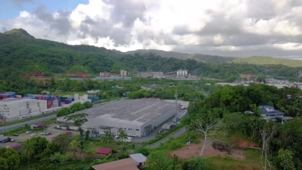 Drone Shots Van Suva Andere Delen Van Fiji Eilanden Waaronder — Stockvideo