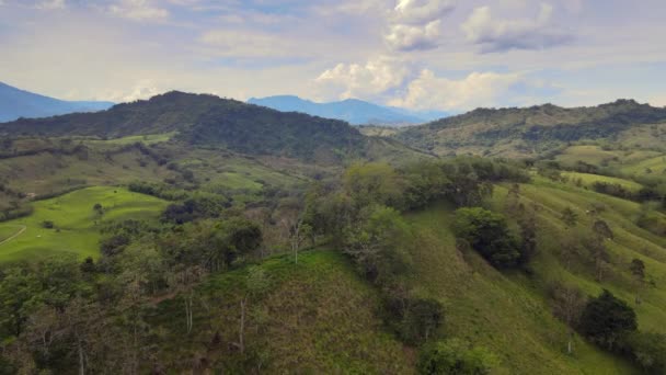 Fiumi Paesaggi Meravigliosi Della Colombia — Video Stock