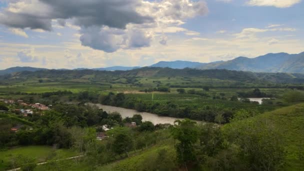 Merveilleuses Rivières Paysages Colombie — Video