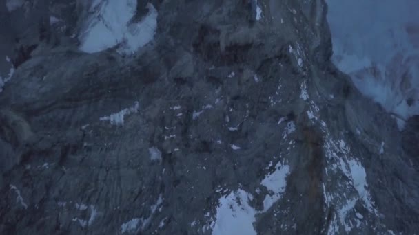 Overhead Άποψη Από Drone Κοιτάζοντας Κάτω Στο Lion Ridge Του — Αρχείο Βίντεο