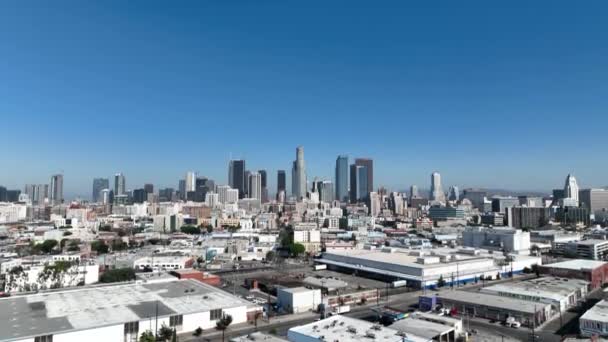 Los Angeles Van Het Arts District — Stockvideo