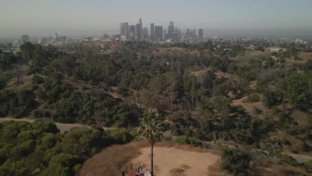Лос Анджелес Пойнт Зум Ангелов — стоковое видео