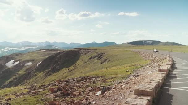 Trilha Ridge Road Parque Nacional Montanha Rochosa — Vídeo de Stock