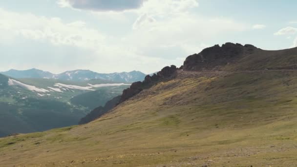 Trail Ridge Road Rocky Mountain National Park — Stockvideo