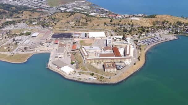 San Quentin Fängelset Kalifornien Förenta Staterna — Stockvideo