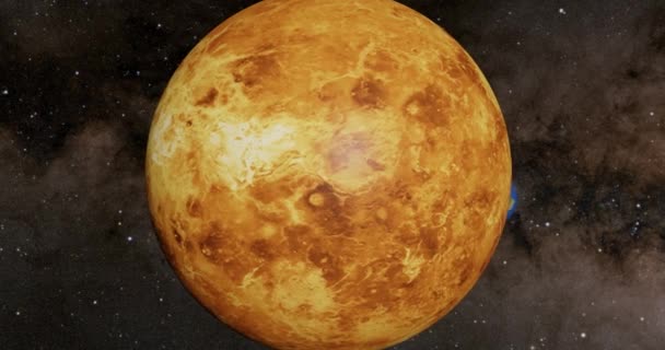 金星と地球 — ストック動画