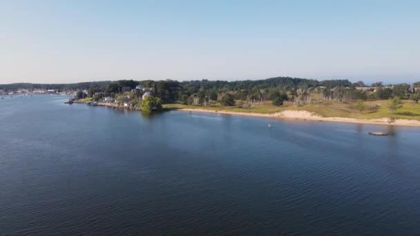 Muskegon Gölü Nden Çürük Rıhtımlara — Stok video