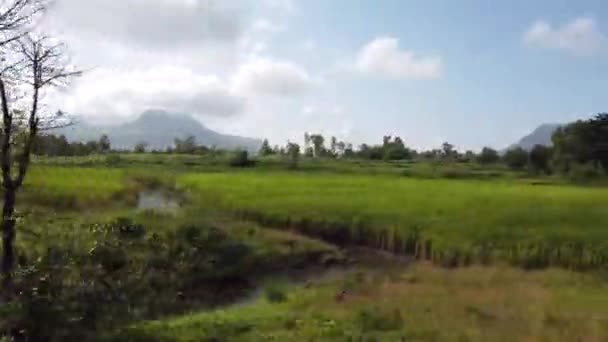 Vue Panoramique Des Nuages Dessus Sommet Mont Brahmagiri Dans Les — Video