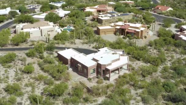 Comunidad Viviendas Lujo Del Sur Del Desierto Junto Campo Golf — Vídeos de Stock