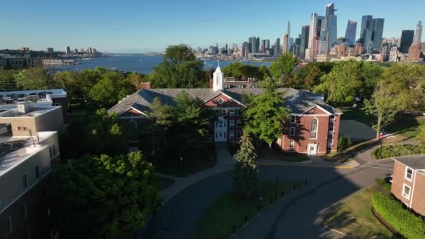 Institut Technologie Stevens Stevens Tech Bâtiments Universitaires Midtown Manhattan Hudson — Video