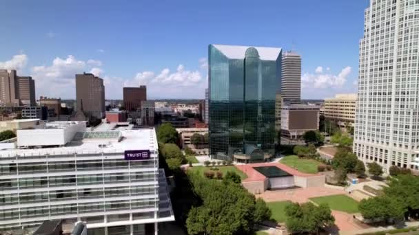 Inclinaison Aérienne Vers Haut Winston Salem Nord Carolina — Video