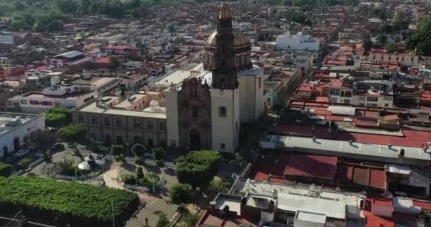Vuelo Sobre Iglesia Atotonilco Jalisco Superior — Vídeos de Stock