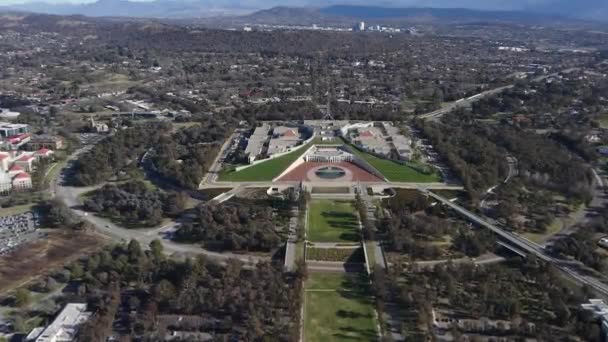 Canberra Capital Hill Scenic Flight — стокове відео
