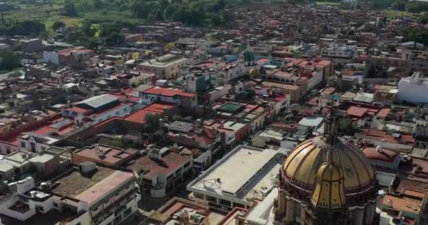 Vlucht Atotonilco Kerk Bovenste Jalisco — Stockvideo