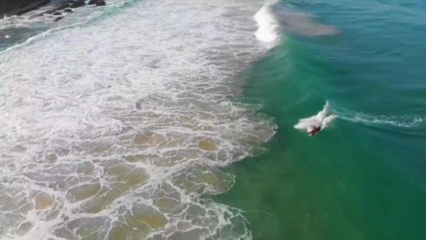 Водні Види Спорту Бодібілдинг Пляжі Повільний Рух 360 Завершено — стокове відео