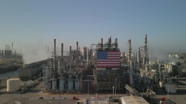 Rafineria Los Angeles Kalifornia — Wideo stockowe