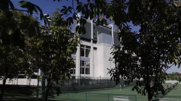 Ohio Stadium Auf Dem Campus Der Ohio State University Columbus — Stockvideo