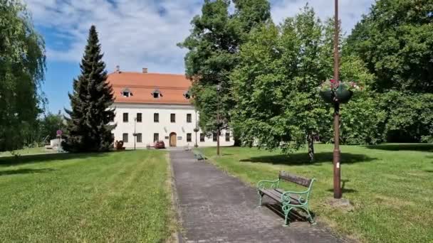 Sumbark Castle Known Havirovsky Zamecek Havirov Czech Republic Nice Summer — Stock Video