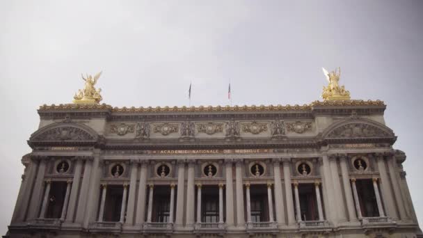 Palais 오페라 가르니에 Opera Garnier National Academy Music Timelapse Paris — 비디오