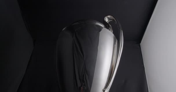 Трофей Лиги Чемпионов Уефа Европейский Футбол — стоковое видео