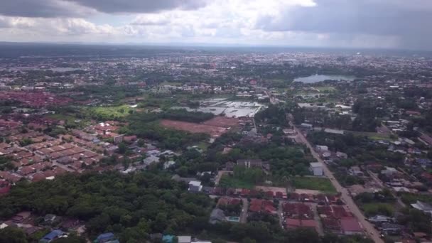 タイ北部でのうどんのドローン撮影 — ストック動画