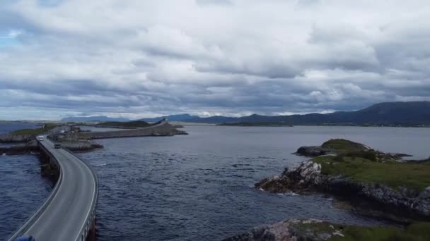 Révéler Célèbre Route Atlantique Norvège — Video