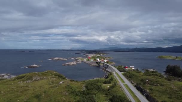 Révéler Célèbre Route Atlantique Norvège — Video