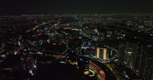 Mexico City Aerial V53 Mise Place Drone Tir Survolant Santa — Video