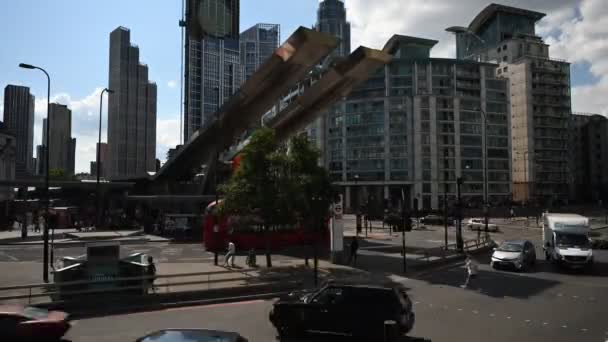 Pont Vauxhall Été Londres Royaume Uni — Video