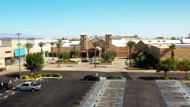 Antelope Valley Shopping Mall Palmdale Kalifornie Posuvný Pohled — Stock video